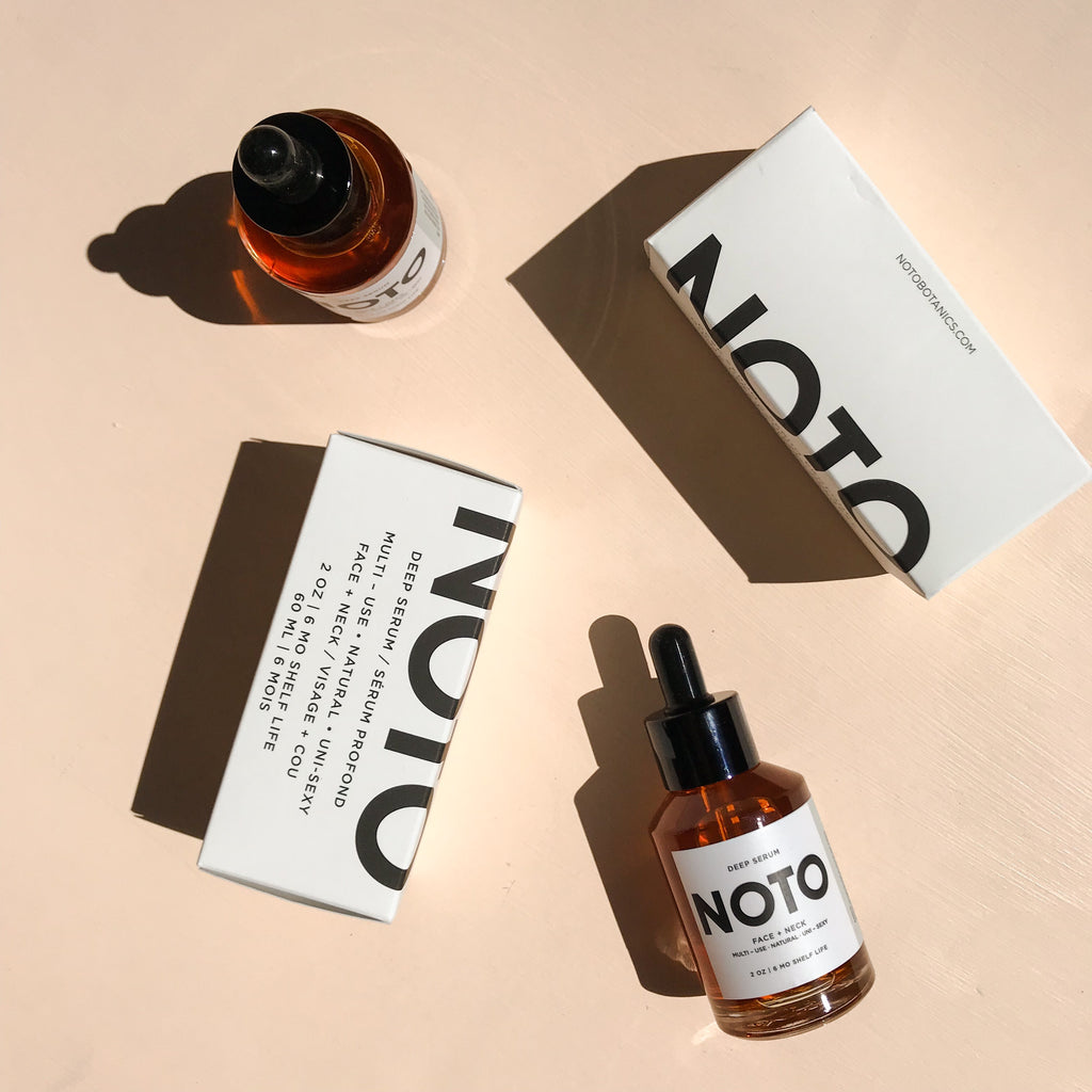 Brighten and Protect with NOTO DEEP SERUM