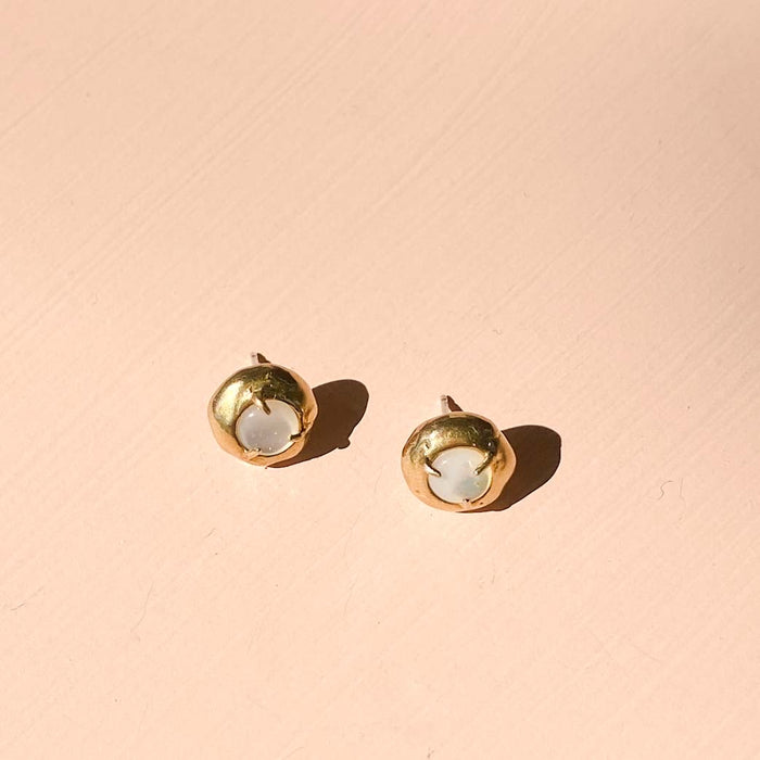 Keeper Studs with Mother of Pearl