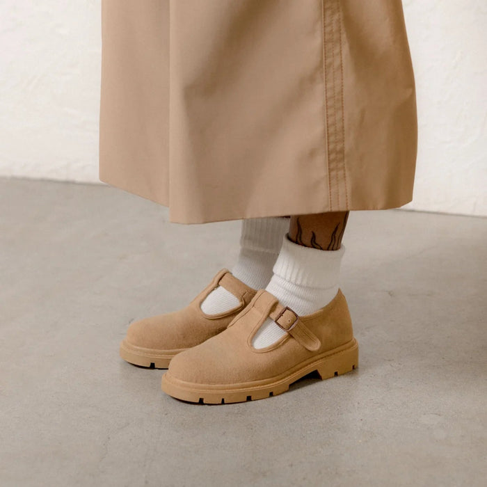 Lug Sole T Strap Mary Jane ~ Various Colors