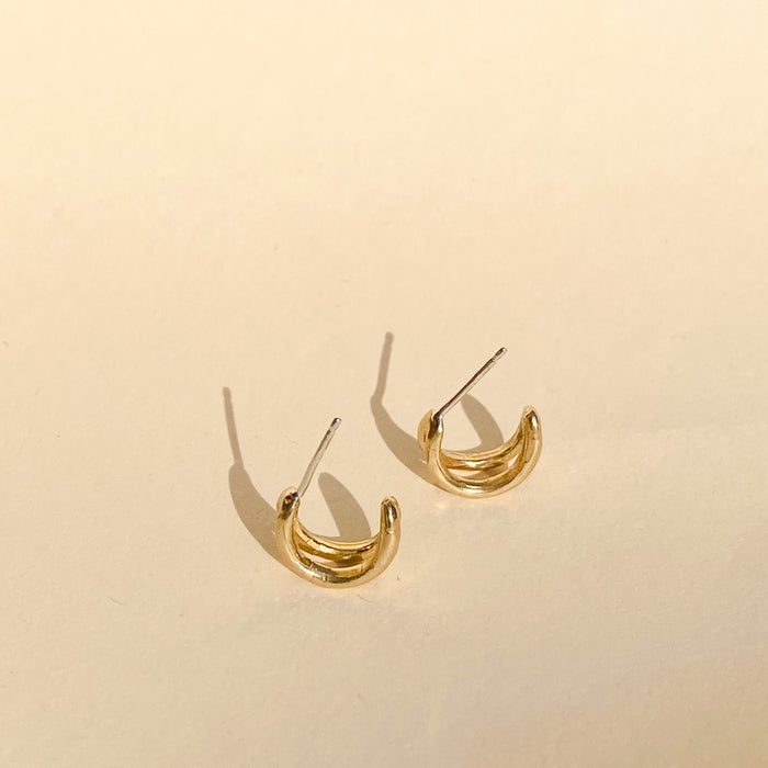 Gemella Hoops | Bronze