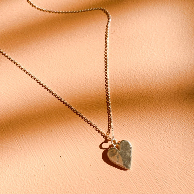 Sweetheart Necklace ~ Sterling Silver