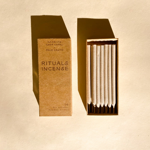 Oaxacan Grey Copal + Palo Santo Incense Sticks