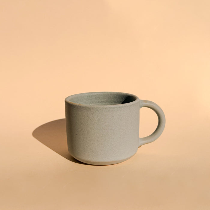 Low Mug in Washed Blue
