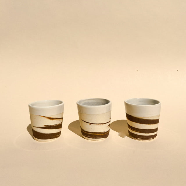Marbled Espresso Cups