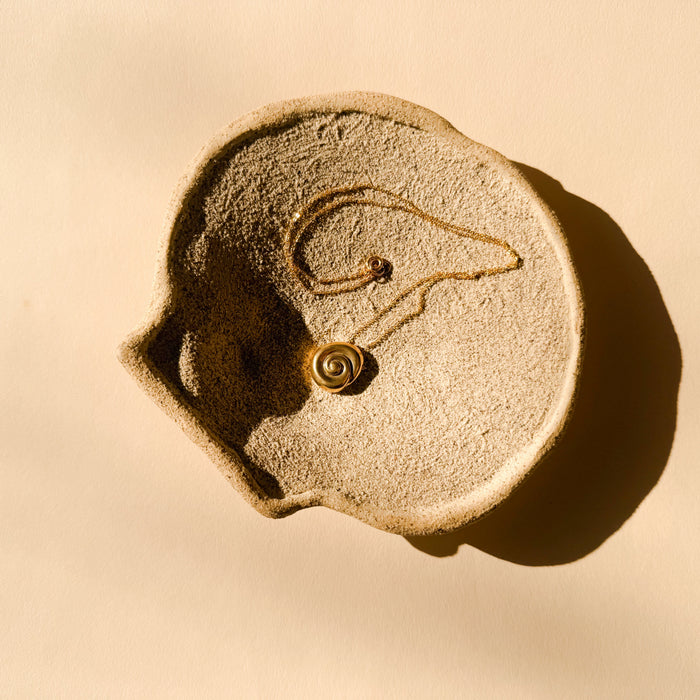 Small Compass Necklace ~  Bronze