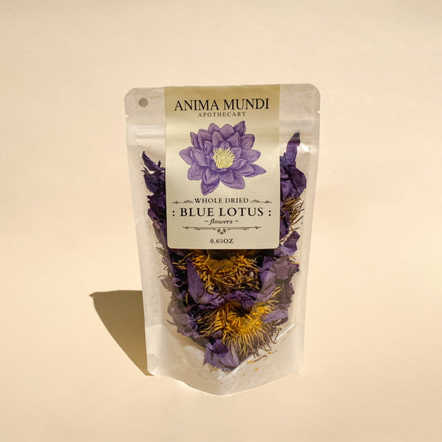 Whole Dried Blue Lotus Flowers