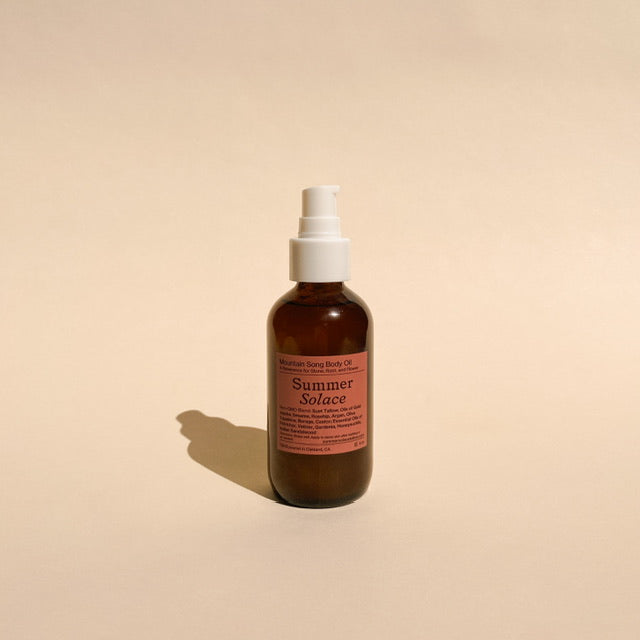 Mountain Song Body and Hair Oil – Tallow-Based Botanical Infusion