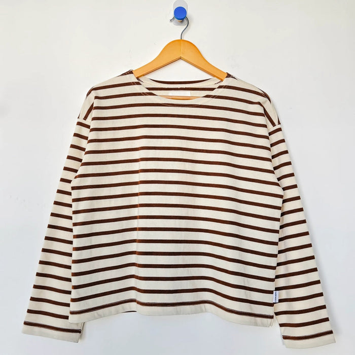 Sailor Top in Coffee