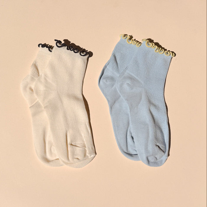 Petite Ruffled Sock
