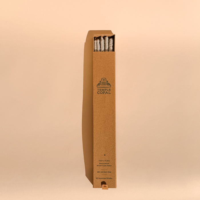 Temple Copal ~ White Copal Incense Sticks