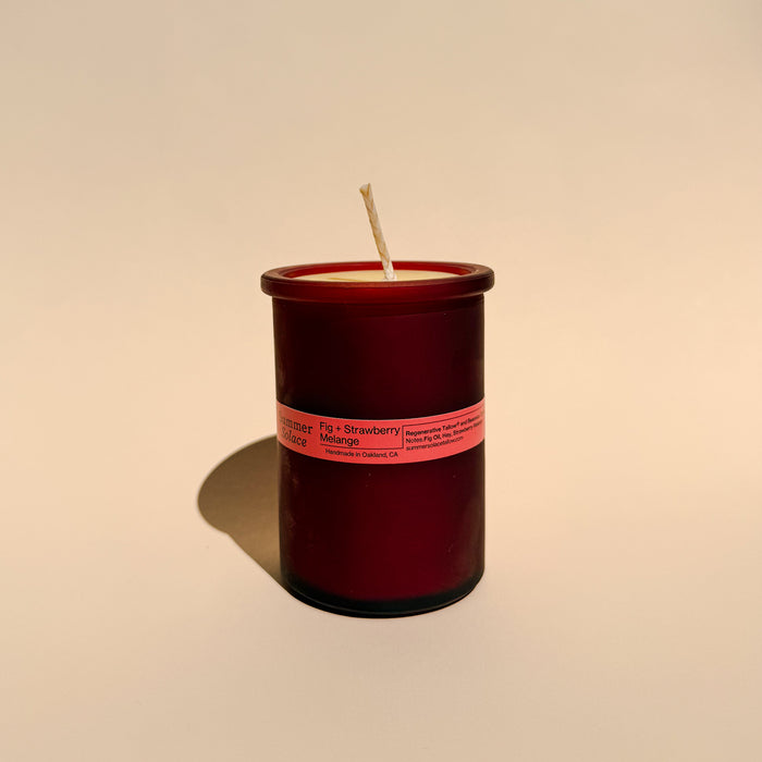 Fig & Strawberry Melange Candle~ Tallow Candle
