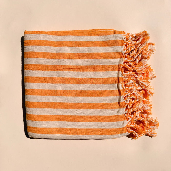 Girit Stripe Cotton/Linen Towel