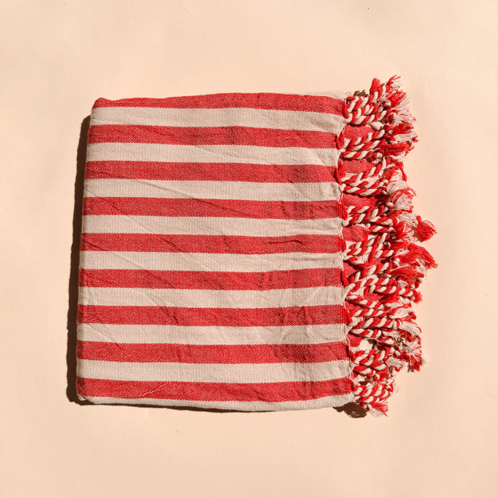 Girit Stripe Cotton/Linen Towel