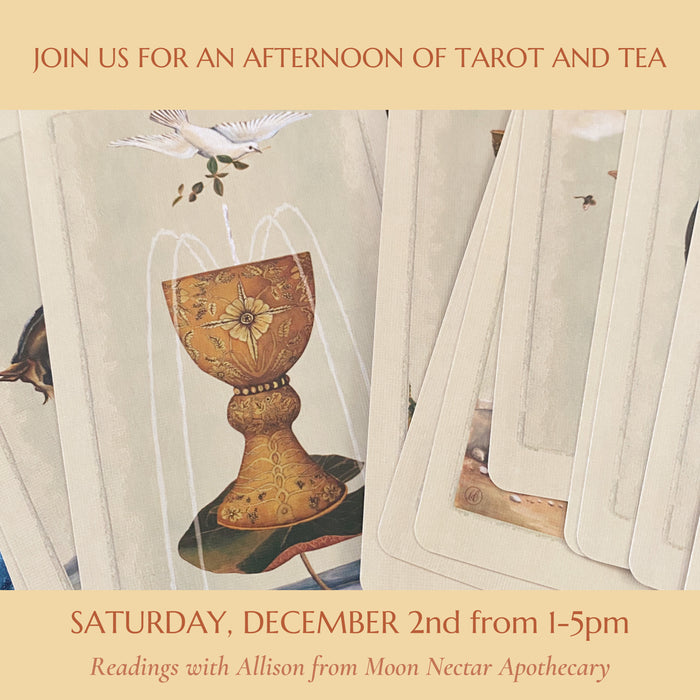 TAROT AND TEA ~ SATURDAY 12/2