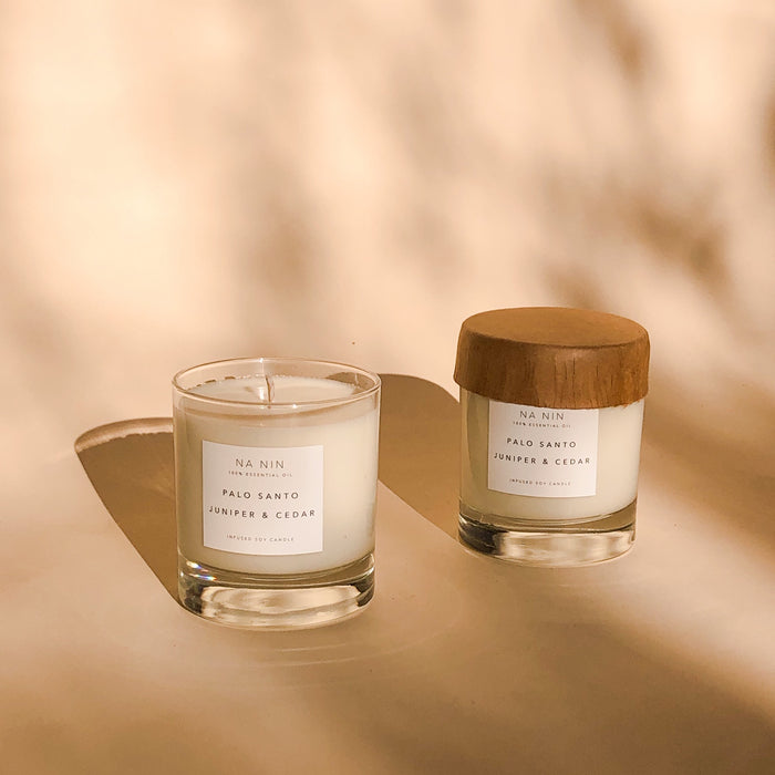 Palo Santo Juniper & Cedar Candle- 8oz