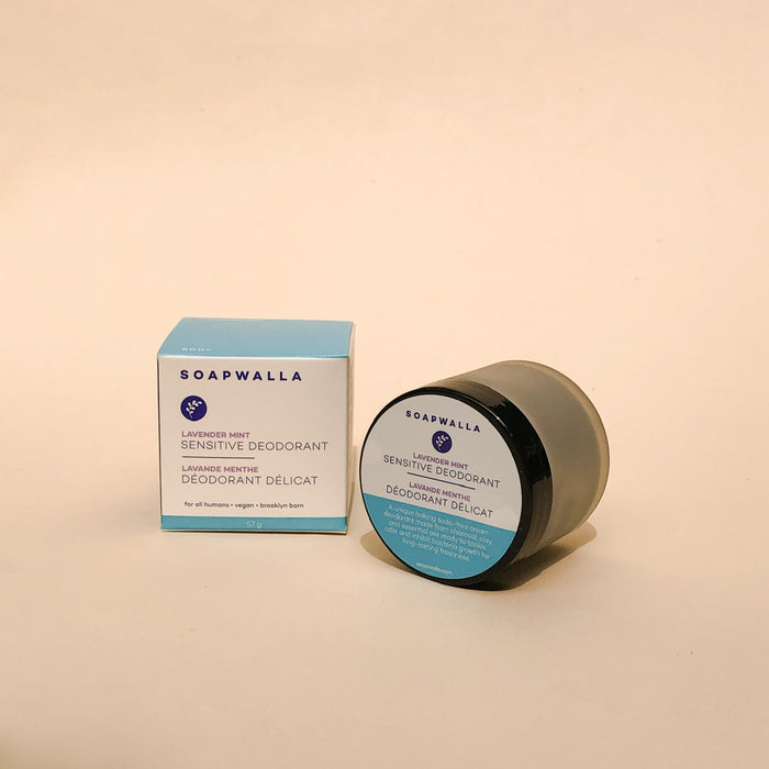 Soapwalla Lavender Mint Sensitive Deodorant Cream
