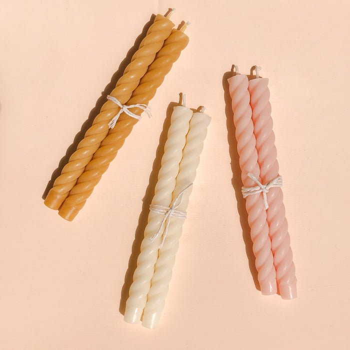 Beeswax Rope Tapers