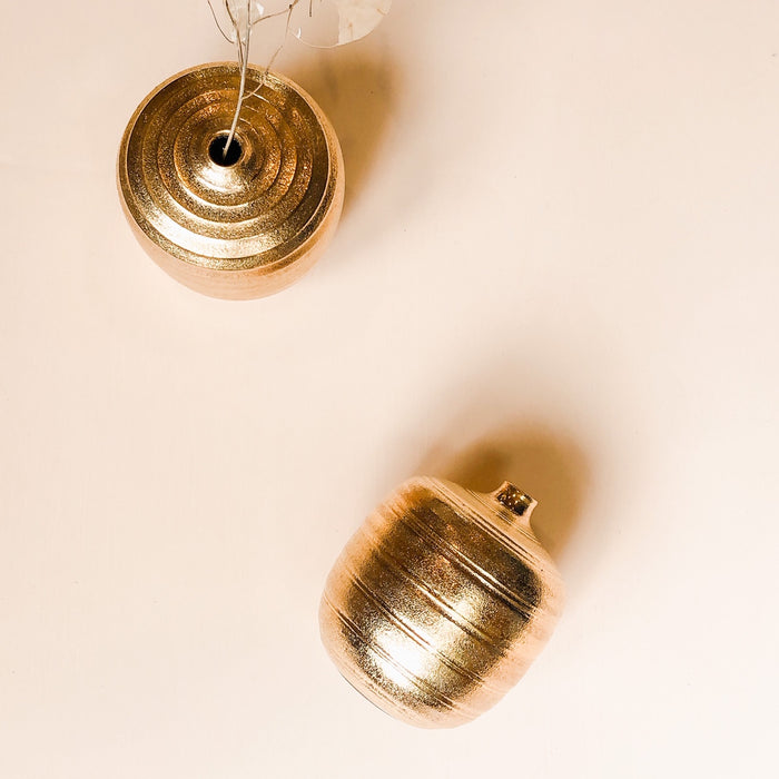 Bombabird 24k Gold Mini Vases